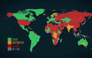 ¿Cuáles son los países donde la prostitución es legal?